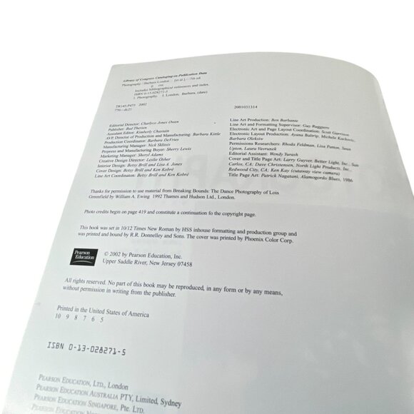 Photography Seventh Edition Book By Barbara London John Upton Ken Kobre Betsy Br - Picture 13 of 13